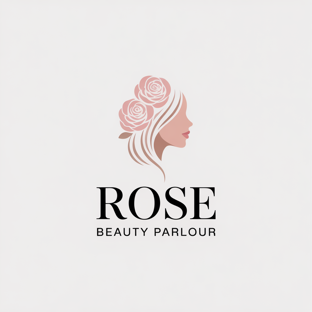 Rose Beauty Parlour Logo
